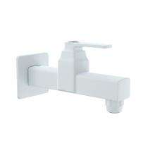 R.N. 15 mm PTMT Taps Wall Mounted Long Body Bib Cock with Flange_0