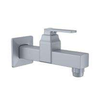 R.N. 15 mm PTMT Taps Wall Mounted Long Body Bib Cock with Flange_0