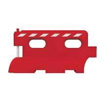 FRONTIER Plastic Safety Barricade Road Barrier Euro_0