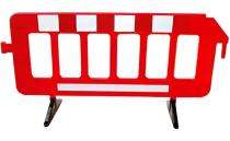 FRONTIER Plastic Safety Barricade Road Barrier Fence 20K_0