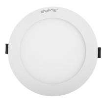 COMPACT 12 W Round Cool White 140 x 22 mm LED Panel Lights_0