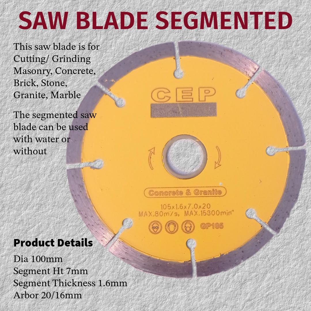 CEP 100 mm Circular Saw Blades CEP Diamond Saw Blade 9000 rpm 1.6 cm_1