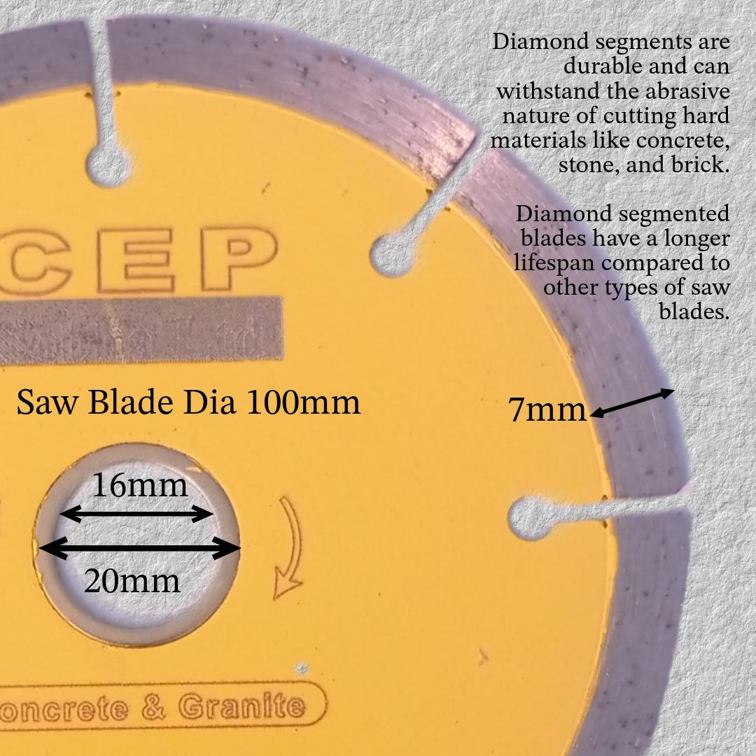 CEP 100 mm Circular Saw Blades CEP Diamond Saw Blade 9000 rpm 1.6 cm_4