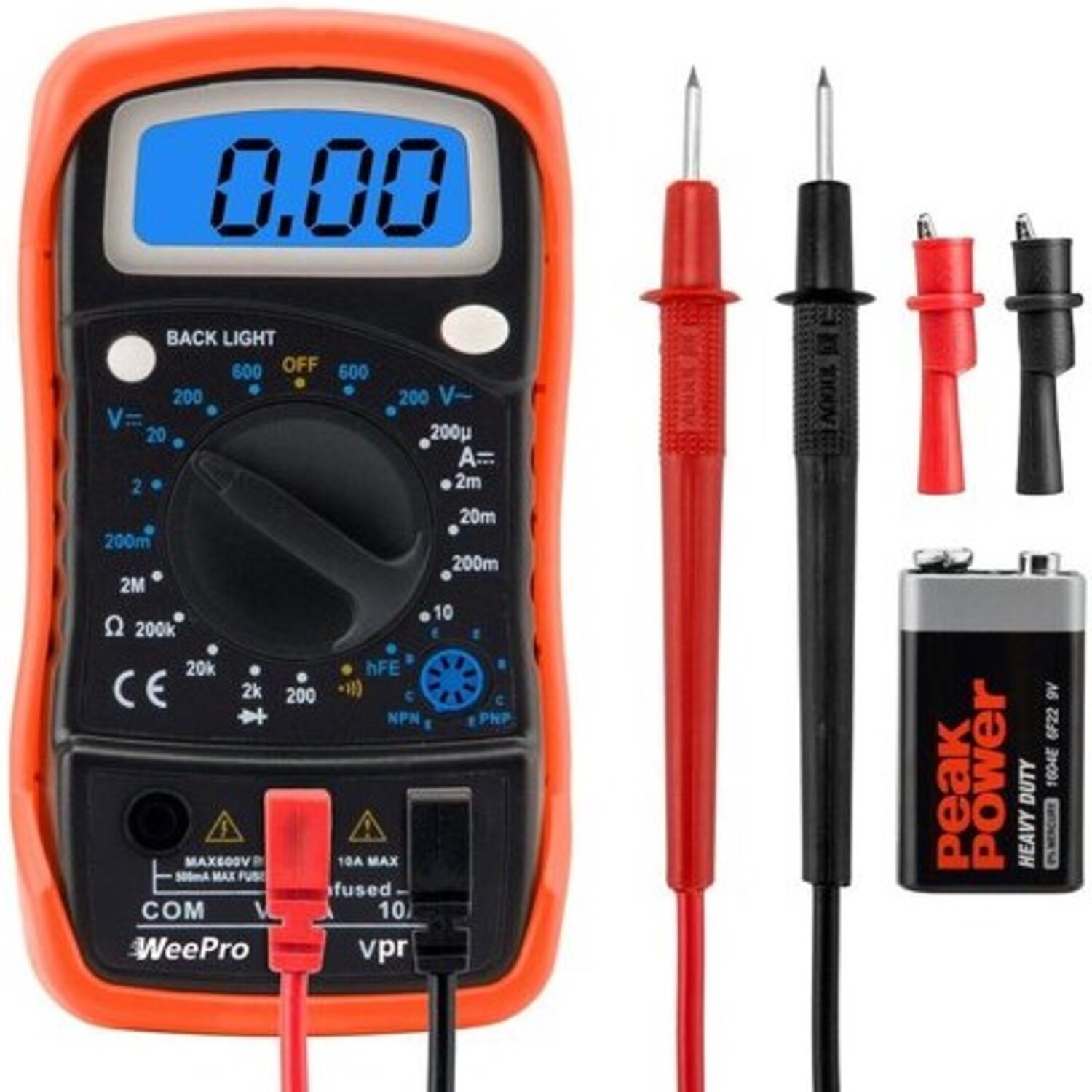 WeePro VPro850L Multimeter LCD_0