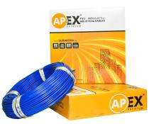 APEX PREMIUM 1 sqmm FR-Lead Free Electric Wire Blue 90 m_0