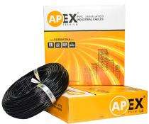 APEX PREMIUM 1.5 sqmm FR-Lead Free Electric Wire Black 90 m_0