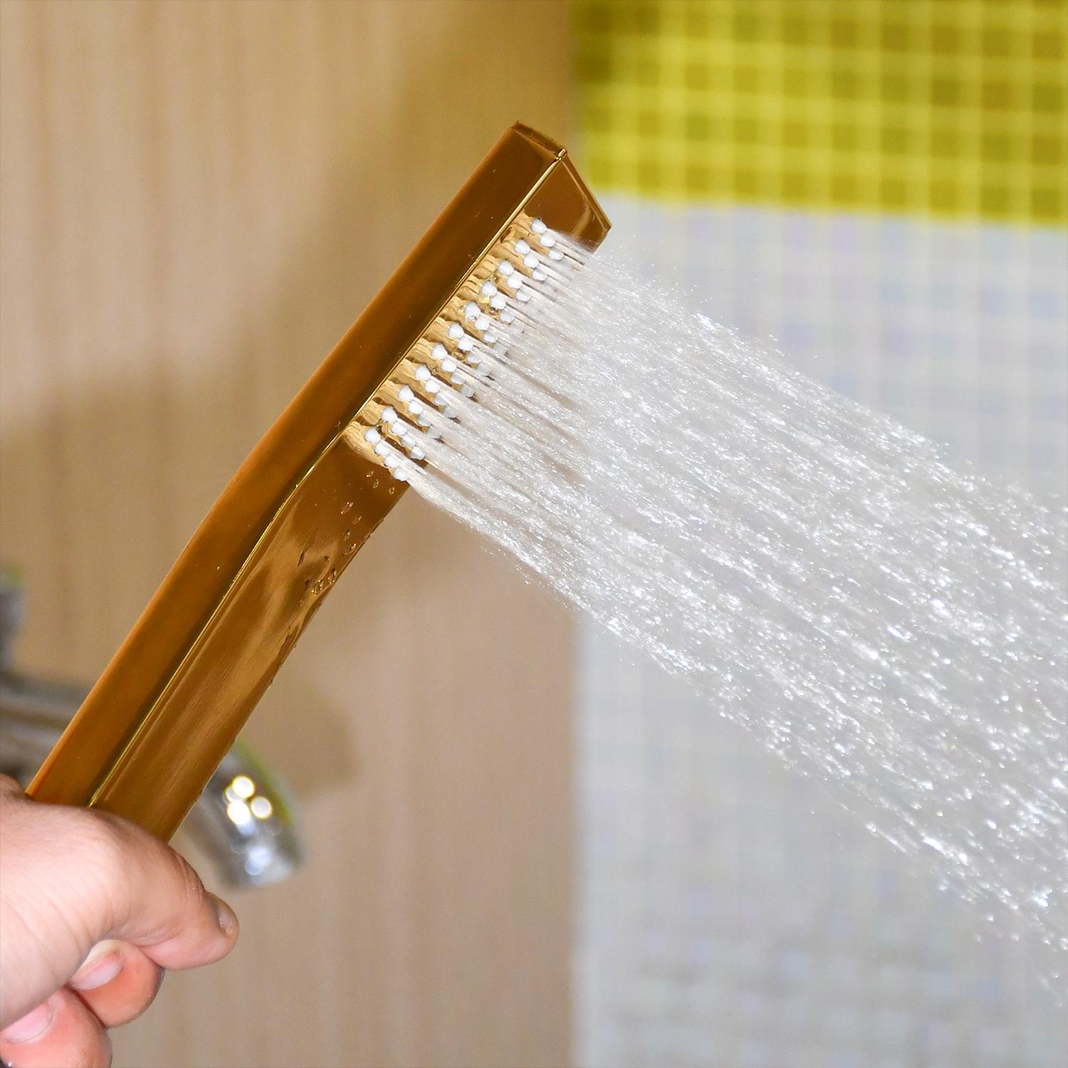 D&B Bathware DB - 6677 Overhead Single Flow Shower 6 mm Steel and Brass_2