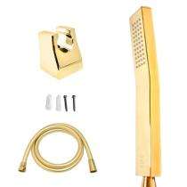 D&B Bathware DB - 6677 Overhead Single Flow Shower 6 mm Steel and Brass_0