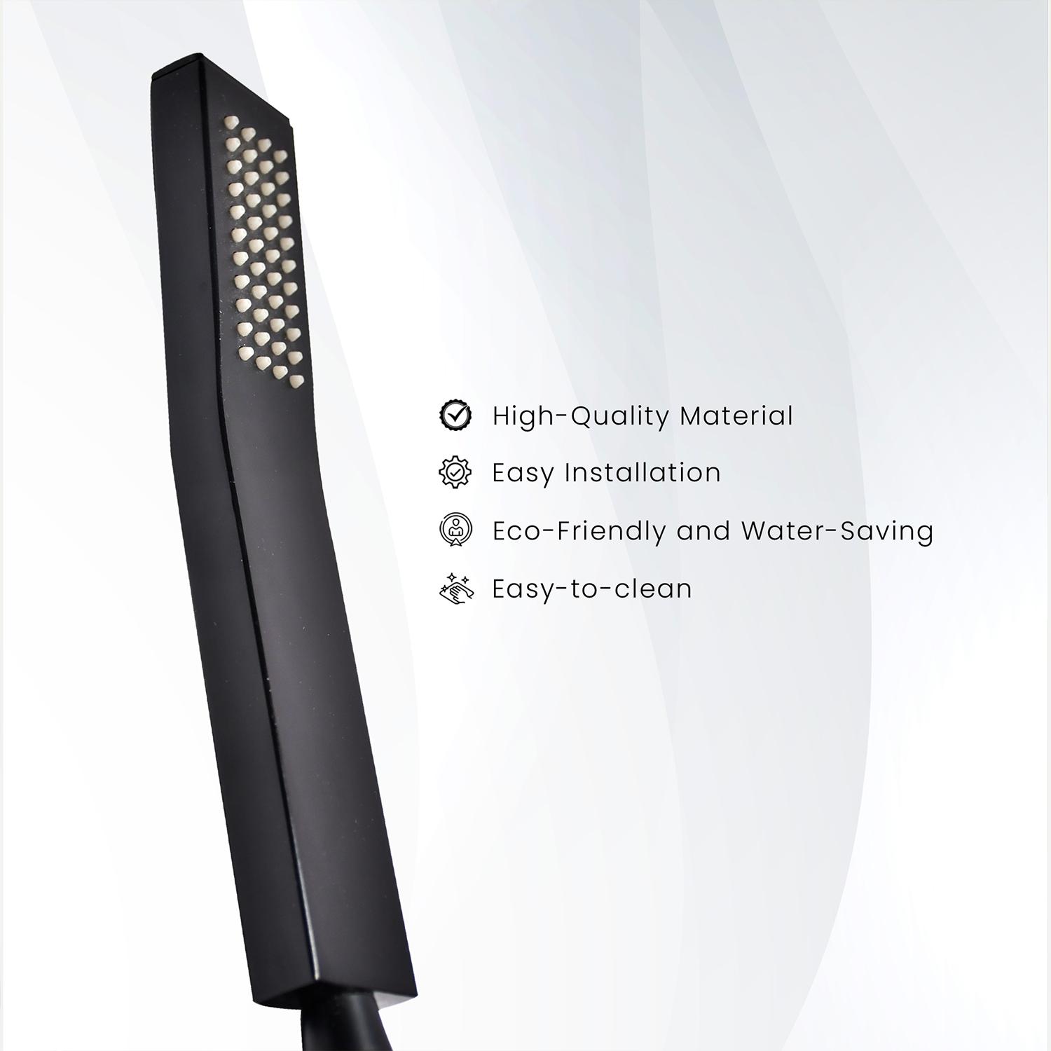 D&B Bathware DB - 6677 Overhead Single Flow Shower 6 mm Steel and Brass_2