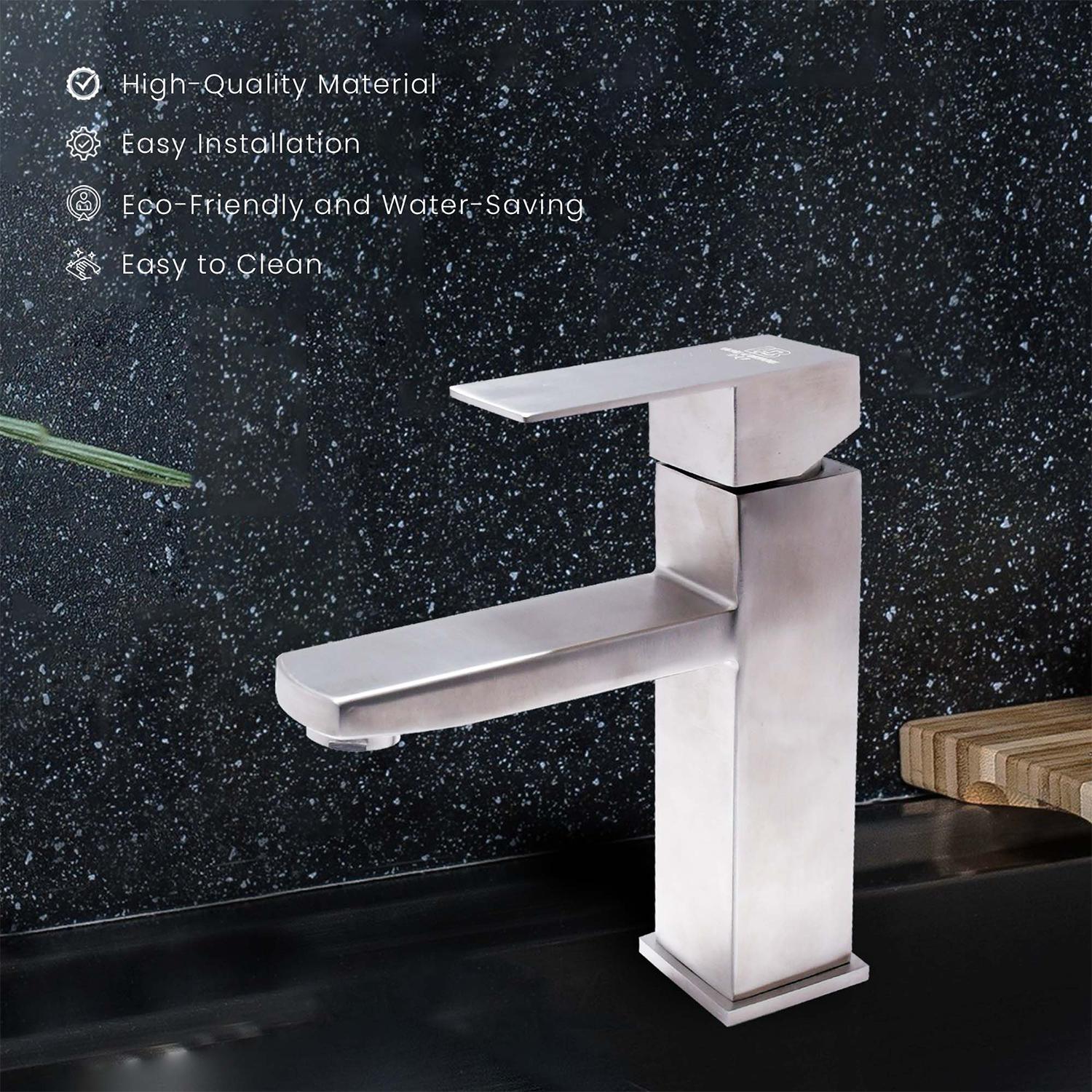 D&B Bathware Matt Basin Mixers Faucet Artistic-7123_1