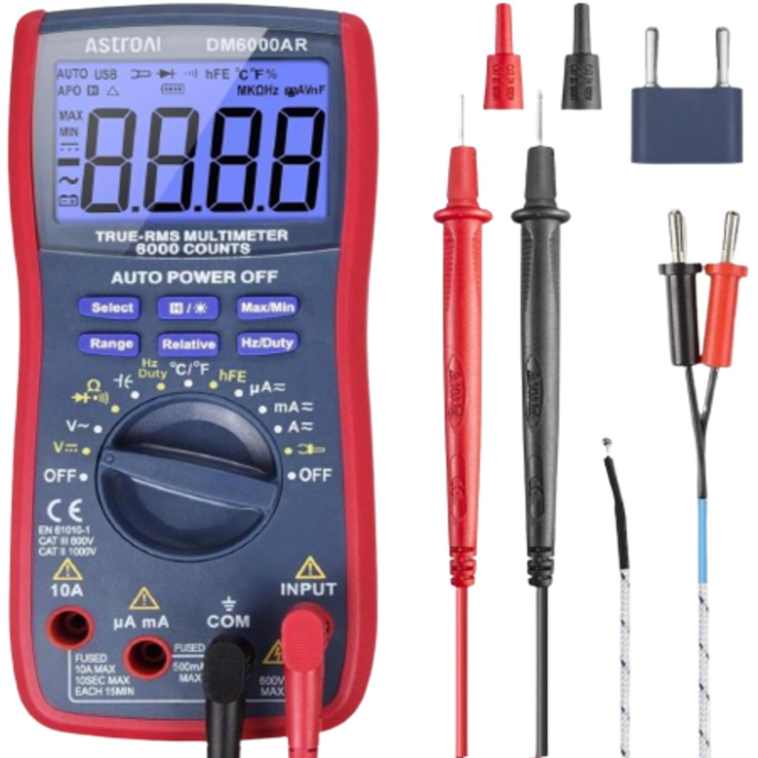 AstroAI DM6000AR Multimeter LCD_0