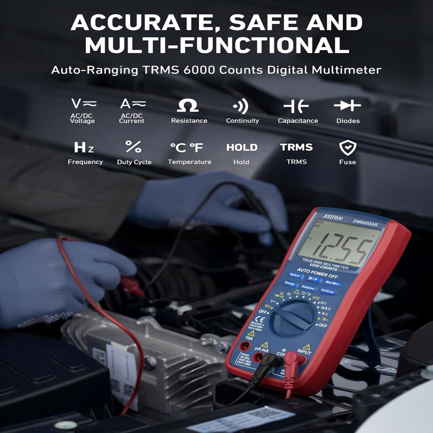 AstroAI DM6000AR Multimeter LCD_1