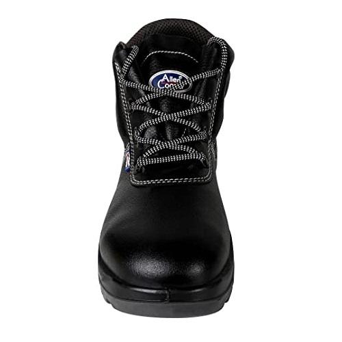 Allen Cooper AC-1008 Buff CG Barton Leather Steel Toe Safety Shoes Black_3