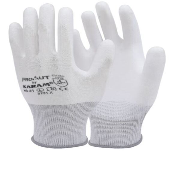 Karam Material Handling PU Safety Gloves HS 21 M_1