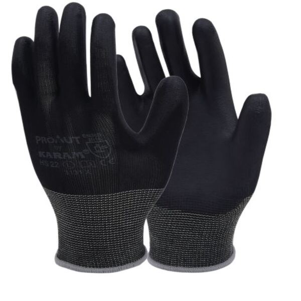 Karam Material Handling PU Safety Gloves HS 22 L_1
