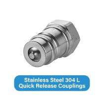 PIONEER 0.125 mm Threaded Quick Release Couplings SS 304L 4000 psi 1/4 inch_0