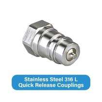 PIONEER 0.125 mm Threaded Quick Release Couplings SS 316L 4000 psi 1/4 inch_0