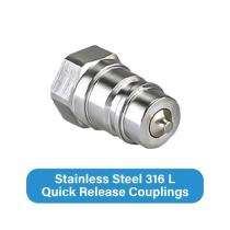 PIONEER 4 mm Threaded Quick Release Couplings SS 316L 4000 psi 1 inch_0