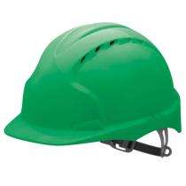 Metro Polymer Green Air Ventilated Safety Helmets_0