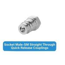 PIONEER 1 mm Screwed End Quick Release Couplings Socket Male 300 psi 1/8 inch_0