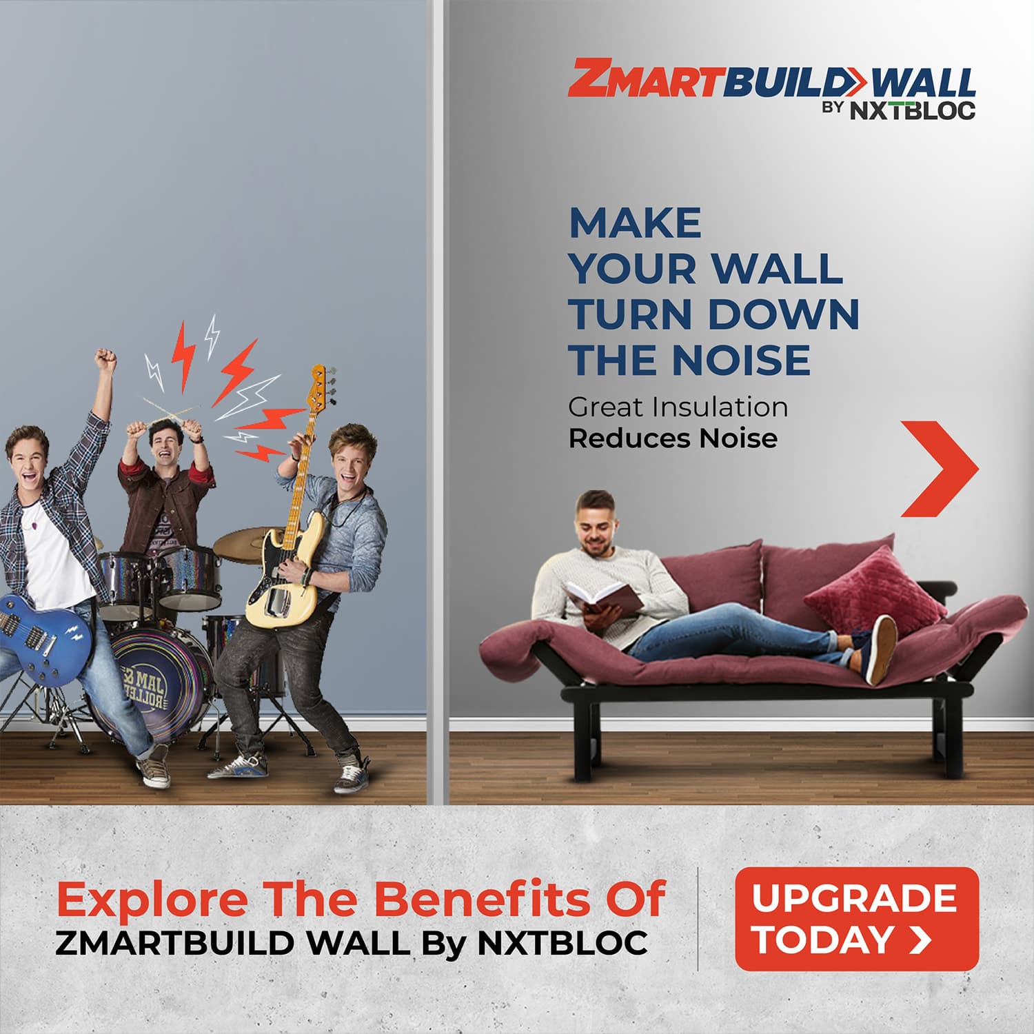 ZMARTBUILD Wall by NXTBLOC 4.2 N/mm2 AAC Wall Panel 3000 mm 600 mm 75 mm_4