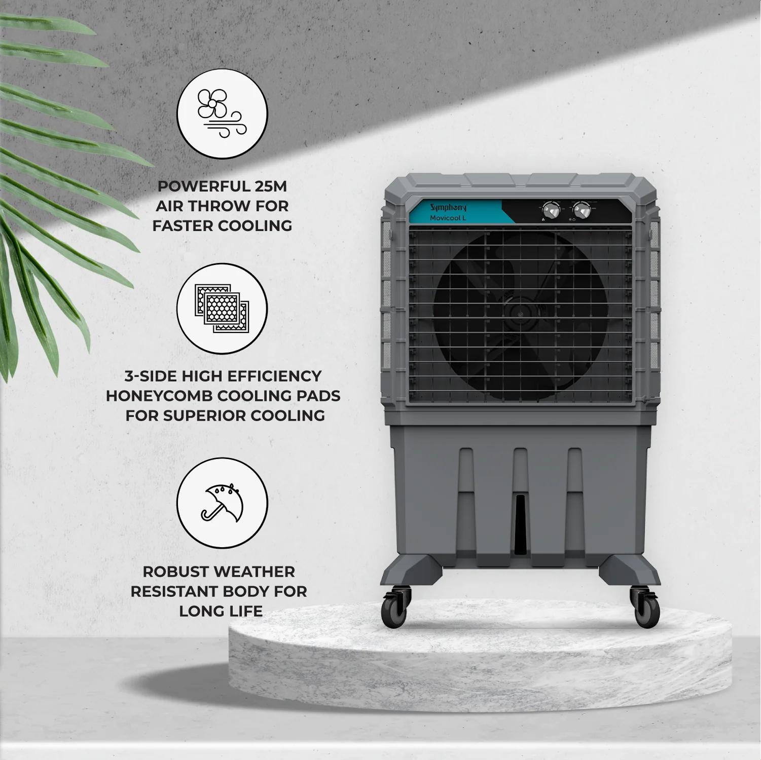 Symphony 240 W 8500 CMH Industrial Air Cooler MOVICOOL L 125 Above 550 sqft_1