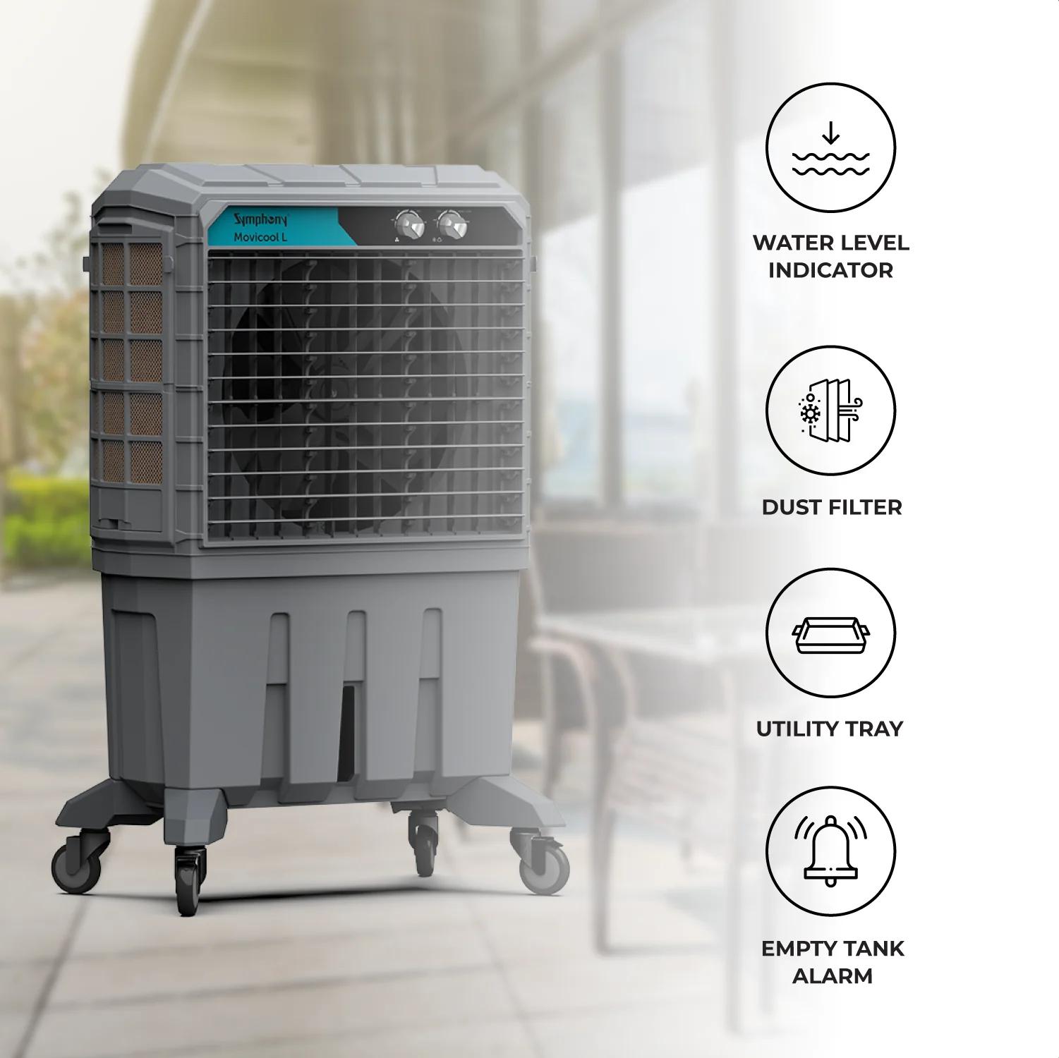 Symphony 240 W 8500 CMH Industrial Air Cooler MOVICOOL L 125 Above 550 sqft_2