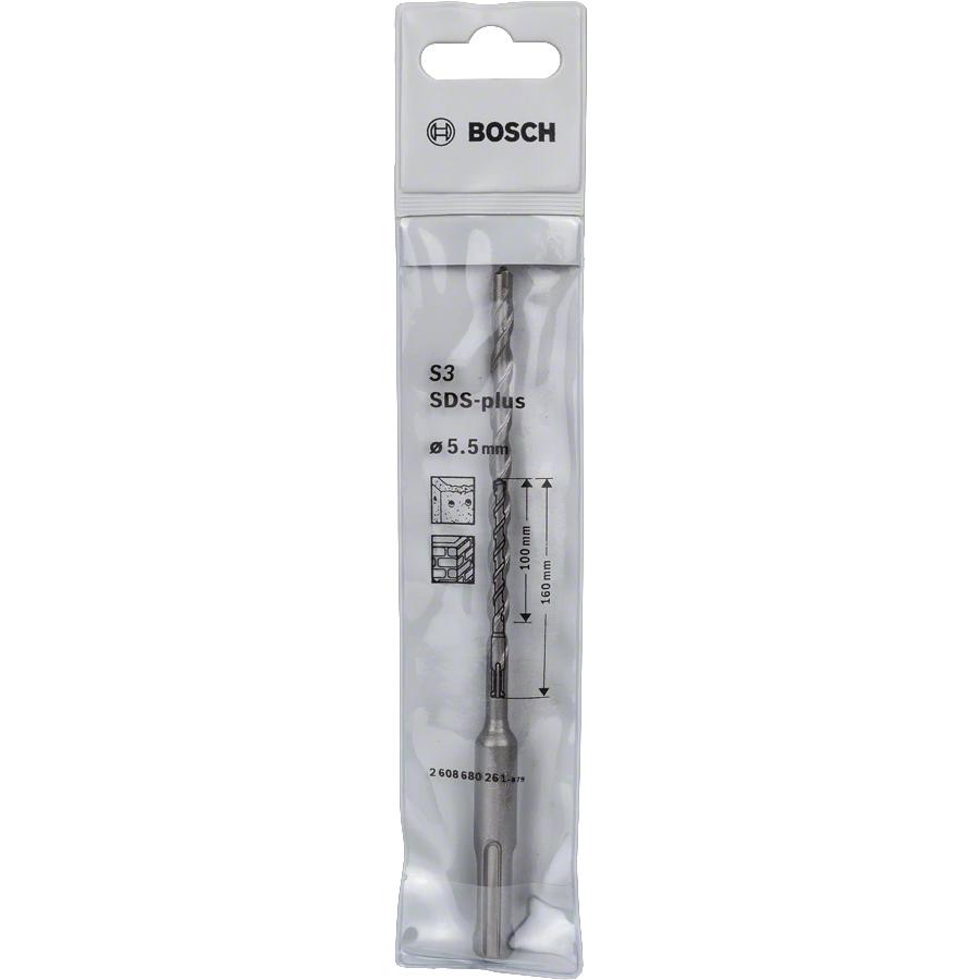 BOSCH 5.5 mm Drill Bits Hammer 2608680261 160 mm_1