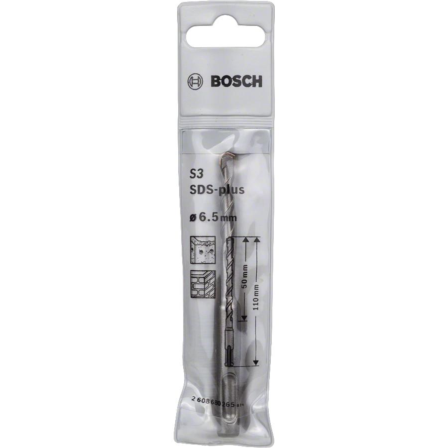 BOSCH 6.5 mm Drill Bits Hammer 2608680265 110 mm_1
