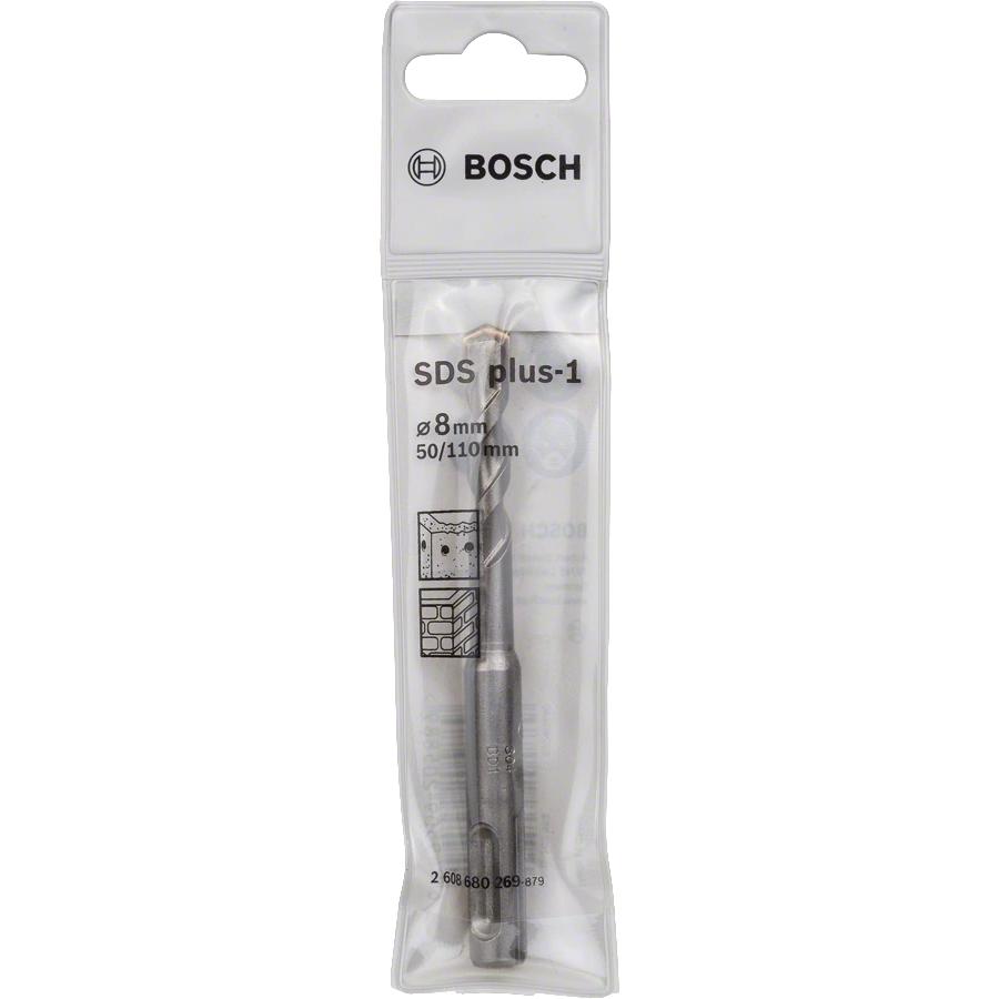 BOSCH 8 mm Drill Bits Hammer 2608680269 110 mm_1