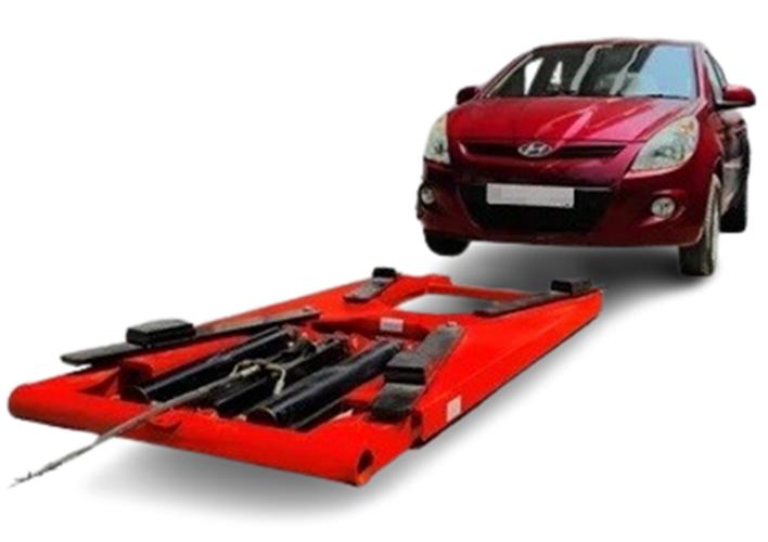 Bharat Hydraulic Mild Steel Max 4 ton Car Washing Lift_2