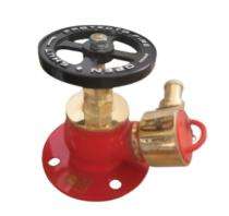 Protecto Fire Gun Metal Oblique Flanged Hydrant Valves_0