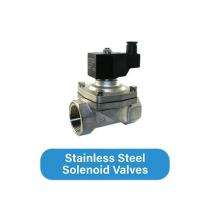PIONEER Stainless Steel 1/4 inch BSP 2 Way Normally Closed Solenoid Valves_0