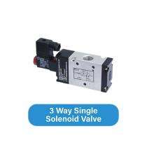 PIONEER Aluminium M10 x 1.5 mm 3 Way Single Direct Acting Solenoid Valves_0