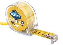 SCOTTS 19 mm Steel Measuring Tapes Crystica 5 m Yellow_0