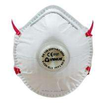 Venus Convex Non Woven Fabric Nose Masks Standard V-220 SLV White_0