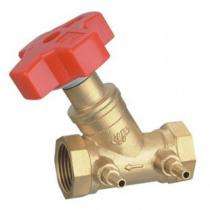 SANT 15 mm Brass Balancing Valve 25 bar 110 deg. C_0