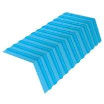 Corrugated Roof Ridge 1800 mm Blue_0