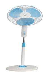 GM Bloom 400 mm Blue and White Pedestal Fan_0