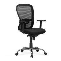 Rokith Revolving Black 985 x 635 x 605 mm Mesh Office Chairs_0