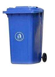 Wheeled Bins Blue 120 L Plastic_0