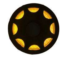 LUMOGEN Amber 18 m IP65 LED Rope Light_0