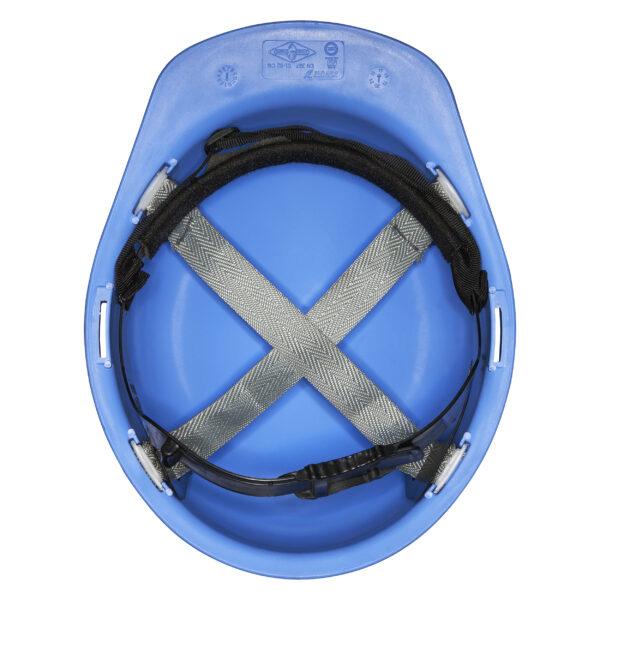 Udyogi FRP Blue Air Ventilated Safety Helmets Thermoguard 9000 Series_2