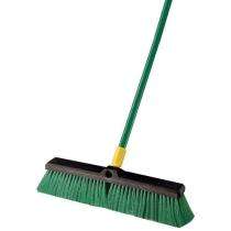 Plastic Floor Cleaning Brush Plastic Green_0