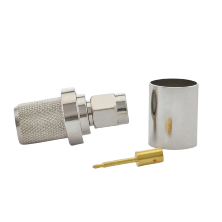 UIS INFRA SMA Male LMR400 RG213 RG8 Coaxial Cable Crimp RF Connectors_2