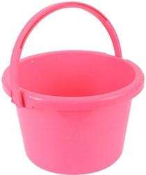 Plastic 13 L Bucket 30 x 30 x 29 cm Pink_0