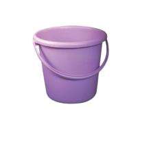 Plastic 5 L Bucket 22 x 22 x 18 cm Purple_0