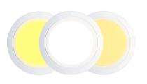 EMPALA 15 W Round 3 in 1 White 152 mm LED Panel Lights_0