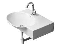 Simpolo Wash Basin LEFT NICK Wall Mounted_0