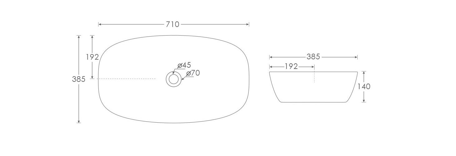 Simpolo Wash Basin NASON - C Table Top_1
